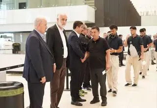 کاروان تیم ملی فوتبال ایران راهی لس‌آنجلس شد