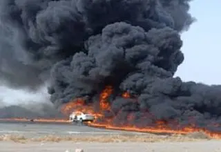 سوخت‌بر با خودرو سمند در آتش سوخت
