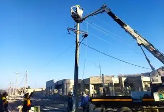 ترمیم و بازسازی ۲۲۹ نقطه آسیب‌دیده برقی در استان تهران