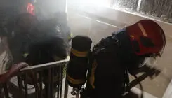  حریق گسترده در هتل آپارتمانی در مشهد؛ بیش از ۳۰۰ نفر نجات یافتند