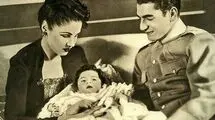  عکس قدیمی از فوزیه فواد در کنار دختر و نوه‌اش در سوئیس