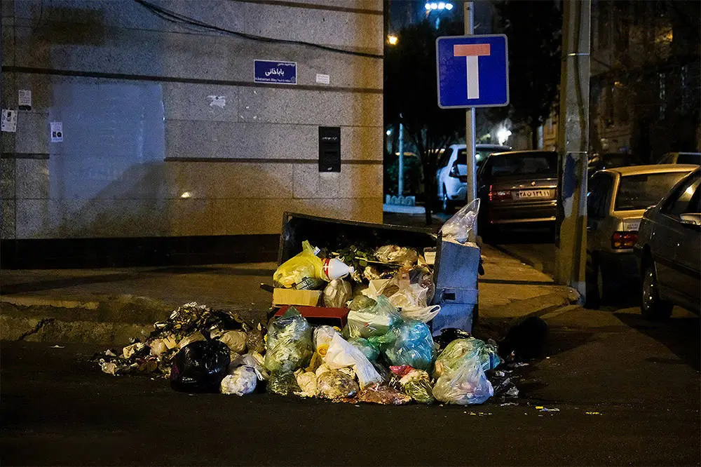 جمع‌آوری دیر زباله می‌تواند به بحران سلامت تبدیل شود