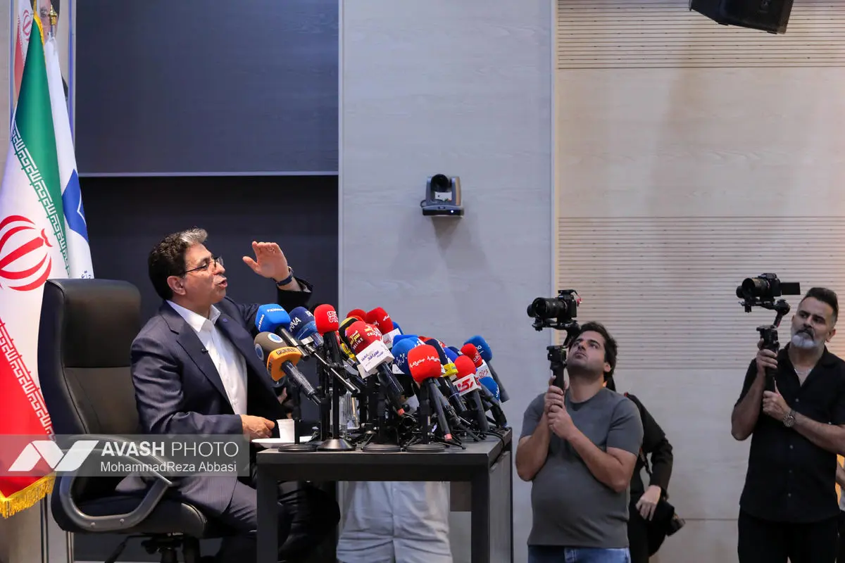 نشست خبری مدیرعامل شرکت سرمایه‌گذاری تأمین اجتماعی (شستا)