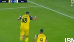 گل اول سپاهان به آخال توسط آرش رضاوند+ویدیو