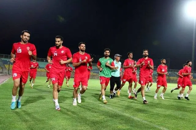 باکیچ در تمرین پرسپولیس