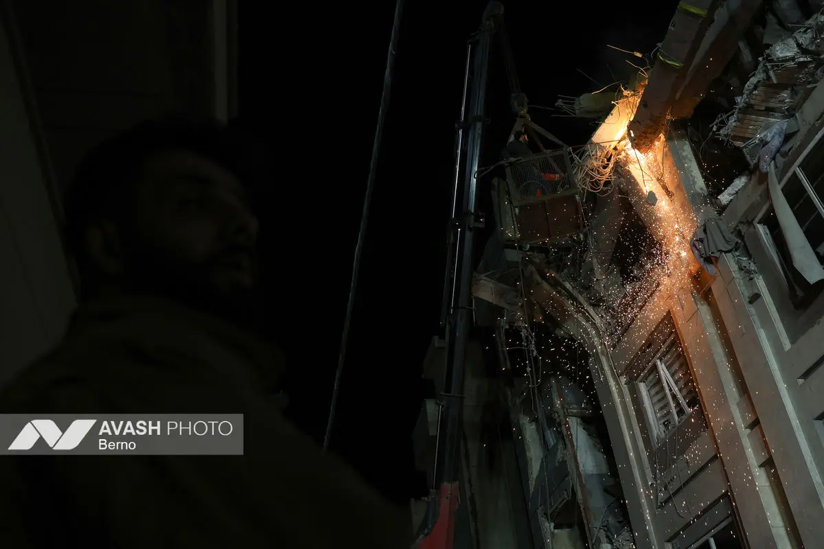 خسارات ناشی از تجاوز هوایی آمریکا و رژیم صهیونیستی تهران ـ۷ فروردین ۱۴۰۵