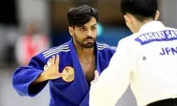 اولین مدال کاروان ایران در جودو به دست آمد