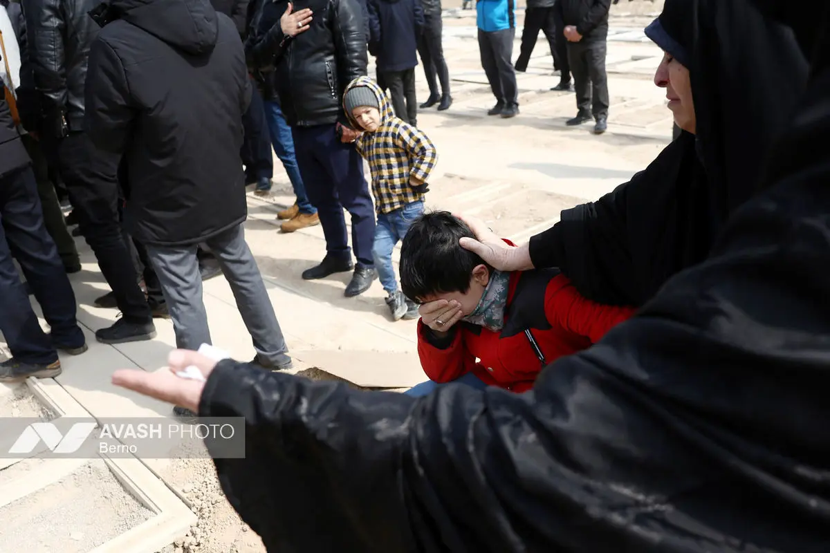 مراسم تشییع پیکر شهدای تجاوز آمریکا و رژیم صهیونیستی - تهران