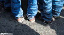 تصاویر ترسناک از لحظه زورگیر در منطقه حاجی آباد کرج 