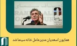 مدیرعامل جدید خانه سینما اعلام شد