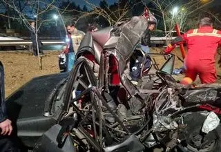 تصادف مرگبار کامیون و پراید در تهران+ جزئیات