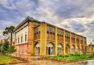 تصاویری از آسیب به کاخ گلستان