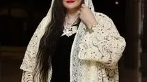 نعیمه نظام‌دوست با لباس دانتل مجلسی/ عکس