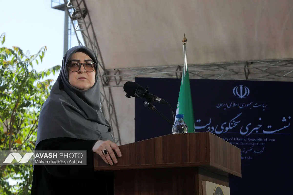 نشست سخنگوی دولت