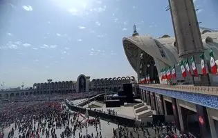 از بنر نصب شده در جایگاه تابوت‌ها تا کاهش دما با سامانه مه پاش