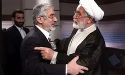 تماس تلفنی کروبی با میرحسین موسوی در بیمارستان
