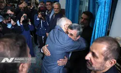 مراسم یادبود زرین احمدی‌نژاد در مسجد جامع نارمک