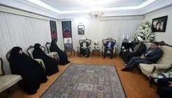 آملی لاریجانی به منزل سردار سلامی رفت 