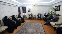 آملی لاریجانی به منزل سردار سلامی رفت 