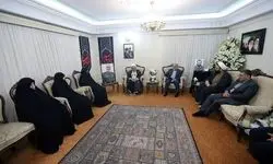 آملی لاریجانی به منزل سردار سلامی رفت 