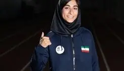 نایب قهرمانی بانوی ایرانی در دوومیدانی جوانان آسیا