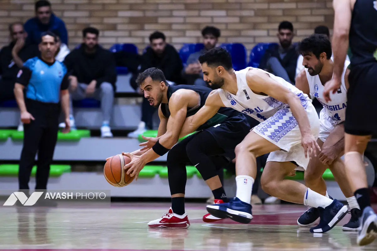 لیگ برتر بسکتبال -  استقلال تهران و طبیعت