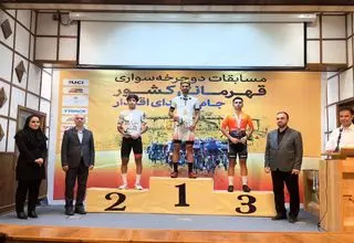 علیاری قهرمان دوچرخه‌سواری ایران شد