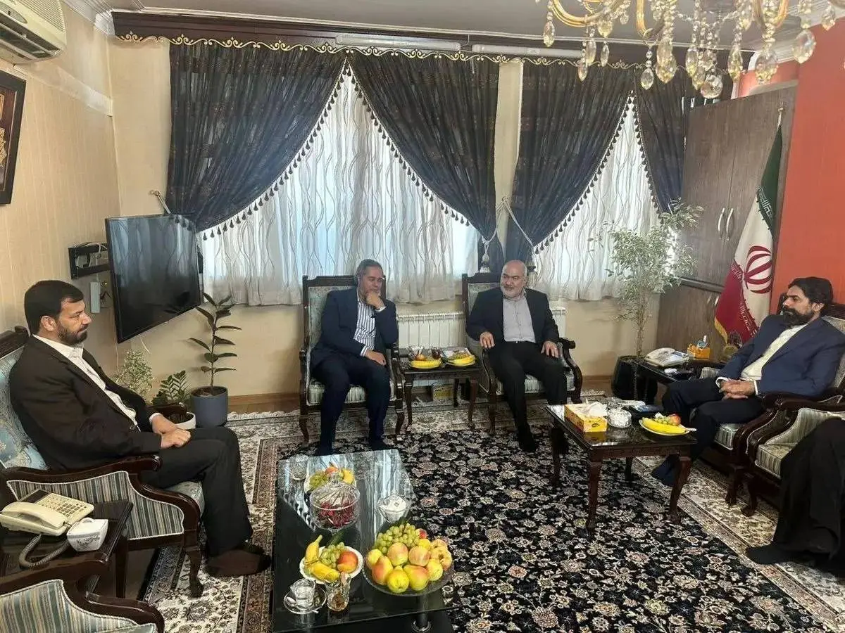 دیدار استاندار خوزستان با رئیس سازمان سینمایی