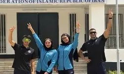 تیم میکس ارگومتر ۴ نفره ایران به مدال نقره دست یافت