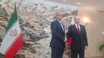 دیدار روسای جمهور ایران و روسیه در حاشیه اجلاس شانگهای