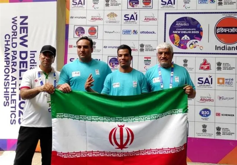 سعید افروز رکورد جهان را شکست
