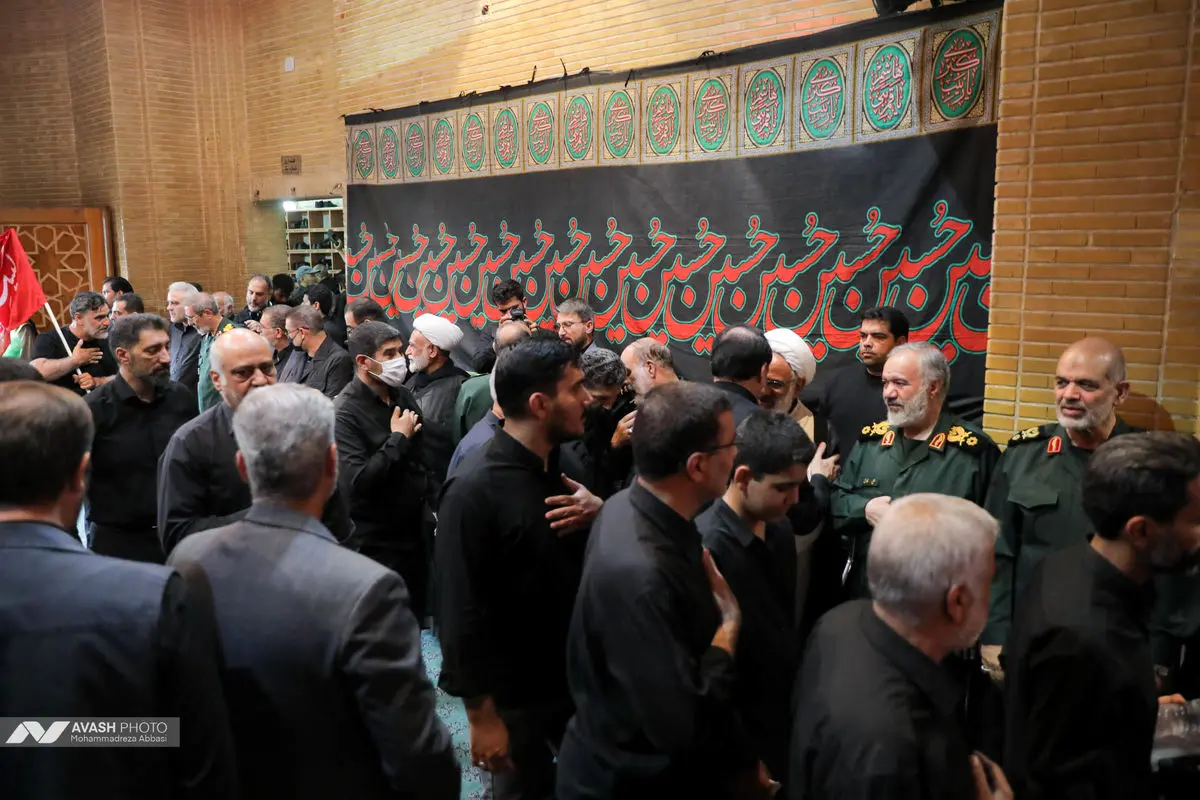 مراسم یادبود شهید سرلشکر حسین سلامی