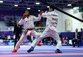 علی مسکینی مقابل حریف قزاقستانی شکست خورد