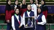 ادای احترام دوباره دختران تکواندو به صابر کاظمی