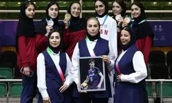 ادای احترام دوباره دختران تکواندو به صابر کاظمی