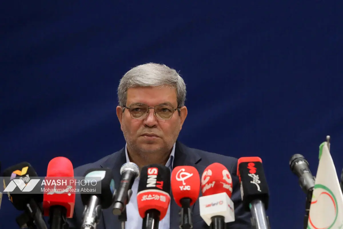 نشست خبری رئیس سازمان بهزیستی در شیر خوارگاه آمنه