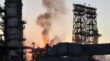 انفجار هولناک در یک پالایشگاه نفت