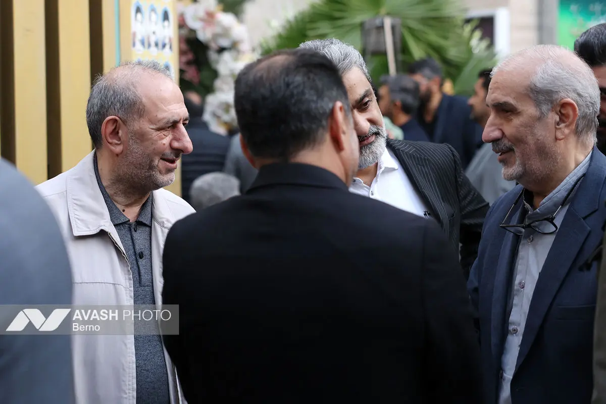 مراسم یادبود زرین احمدی‌نژاد در مسجد جامع نارمک