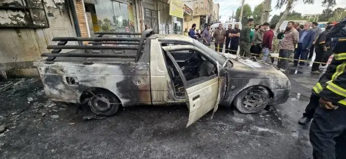 مرگ سه کارگر در آتش‌سوزیِ «تعمیرگاه خودرو»