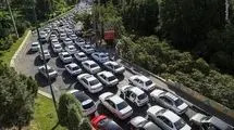 ترافیک سنگین در خیابان‌ها و بزرگراه‌های تهران