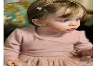  نوه 14 ماهه رهبری انقلاب که شهید شد زهرا کوچولو با پدربزرگش بهشتی شد+عکس