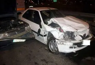 راننده مست پرشیا، ۴ پاکبان شهرداری را زیر گرفت!