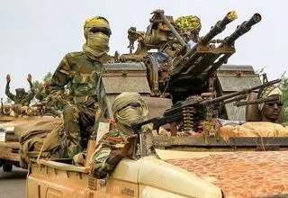 دفع حملات پهپادی از سوی پدافند ارتش سودان در کردوان شمالی