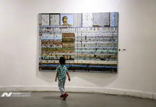 آیینه‌ای از نقاشی معاصر در خانه هنرمندان