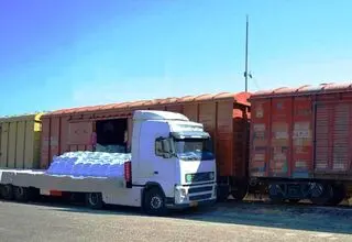 رشد ۲۰ درصدی مجموع بارهای بین المللی راه آهن در نیمه نخست امسال