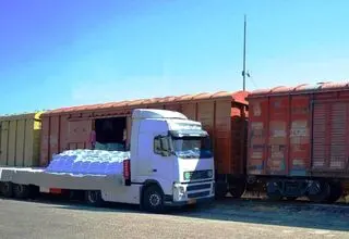 رشد ۲۰ درصدی مجموع بارهای بین المللی راه آهن در نیمه نخست امسال
