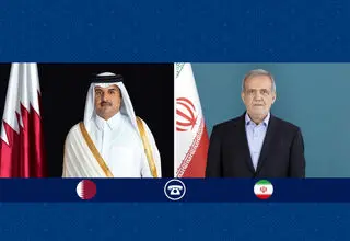 گفت‌وگوی تلفنی سران ایران و قطر پس از تجاوز اسرائیل 