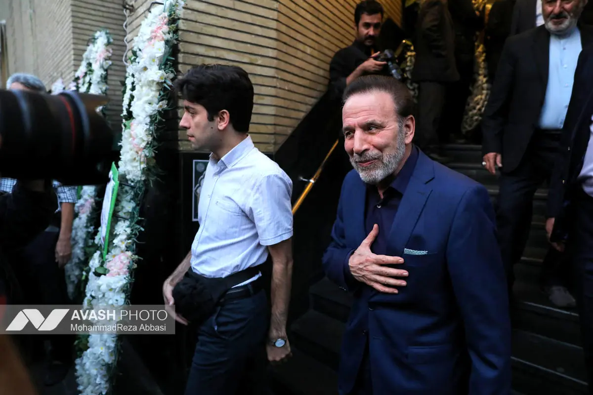 مراسم ترحیم سیدمحمد تاج‌زاده