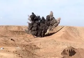 شنیده شدن صدای انفجار در قصر شیرین +علت