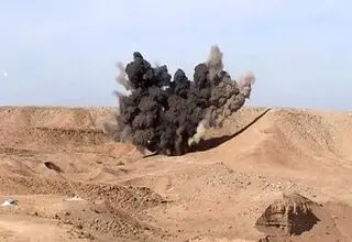 شنیده شدن صدای انفجار در قصر شیرین +علت